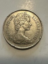 1980 United Kingdom 10 Ten New Pence Queen Elizabeth II Lion Estate Items