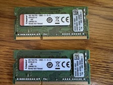 Kingston DDR3-1600 8GB 2 x 4GB ECC Unbuffered CL11 KVR16LSE11/4 