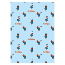 Paddington Bear Fleece Blanket150cm x 100cm Blue/Red  TC696