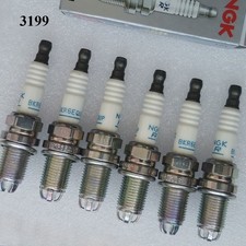 6x NGK Zündkerze BKR6EQUP 3199 Für BMW 3er E46 5er E39 E60 X3 X5