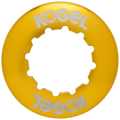 Kogel Gold Aluminum Center Lock Rotor Lockring with Internal Spline for Secure