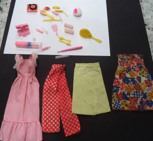 1970s Vintage Barbie & Friends Sweet 16 Best Buy Clothing Accessories Lot VG-TLC
