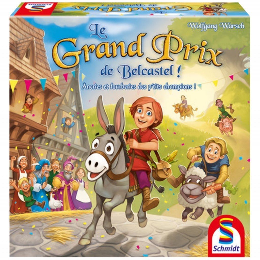 Jeu de société Le Grand Prix de Belcastel Gigamic pour enfants dès 6 ans