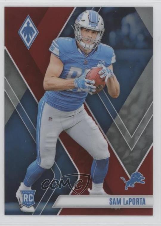 2023 Panini Phoenix Rookies Red 51/250 Sam LaPorta #115 15qg