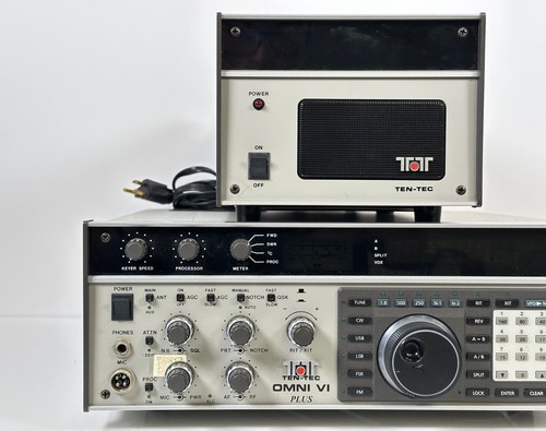 Ten-Tec Omni VI Plus 564 Amateurfunk Transceiver mit 962 Netzteil - Bild 4 von 16