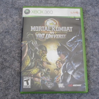 Mortal Kombat vs. DC Universe (Xbox 360, 2008)   CIB Complete