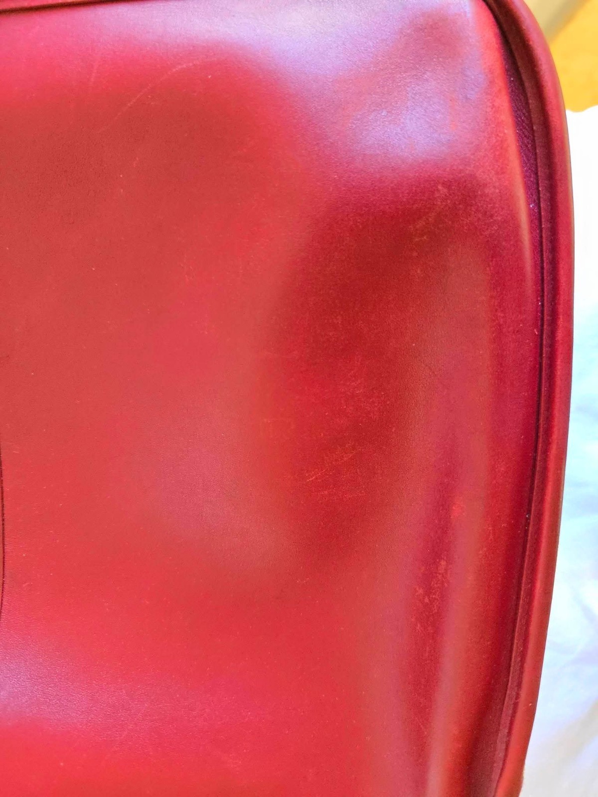 Vintage Coach Legacy Janice 9966 Red Leather Shoulder/Crossbody Bag image 4