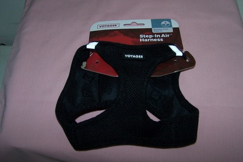 Voyager Step-in Air Hundegeschirr Allwetter Mesh schwarz S/P Small NEU auf Karte