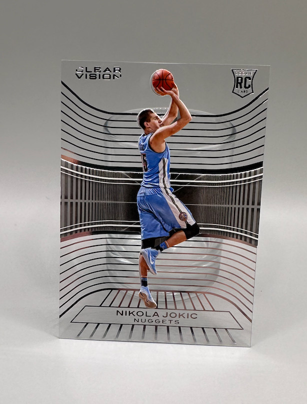2015-16 Panini Clear Vision Nikola Jokic ROOKIE RC. NUGGETS NBA CHAMPION! MVP!