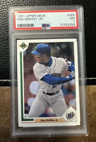 1991 Upper Deck Baseball Ken Griffey Jr. #555 PSA 7 - HOF
