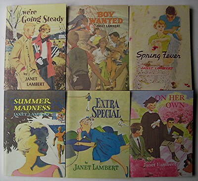 6 Books! PATTY AND GINGER STORIES Janet Lambert PB 2003 GOING STEADY; etc. - XX