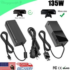 AC Adapter Brick Charger For Microsoft XBOX ONE/360 Slim Console Power Supply