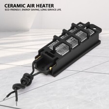 Calentador Cerámico 12V Calentador Solar Invernadero Aluminio Cerámica Calentador de Aire 50W