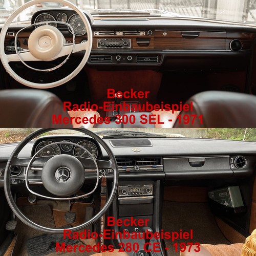 BECKER Europa Radio samochodowe LMKU Typ460 -1978 do Mercedesa W107 108 113 Oldtimer-TOP - Zdjęcie 11 z 11