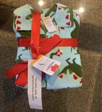 NWT Gymboree Boy Dino Dinosaur Pajama Set Christmas Holiday XXS 3 Sleepwear Gift