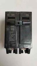 GE General Electric THQL2170 70-Amp 2-Pole 120/240VAC Breaker free shipping