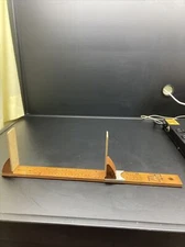 Vintage Ritz Shoe Size Measuring Tool Wood 