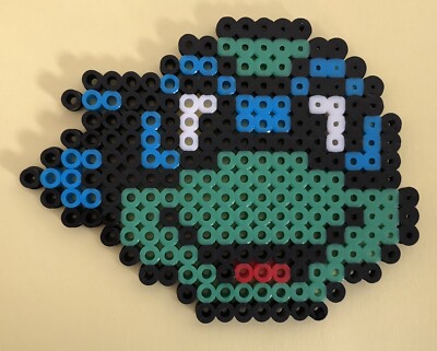 Teenage Mutant Ninja Turtles Leonardo TMNT Perler Bead Pixel Art