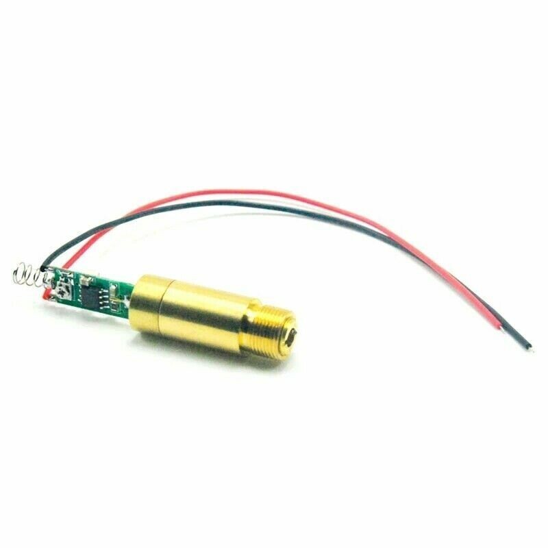 Industrial 405nm 100mW Violet/Blue Dot Laser Diode Module Brass DC3.7V