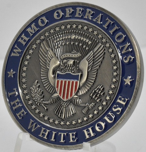 White House Military Office Airlift HMX AF1 WHMO PEOC Challenge Coin - Picture 2 of 2