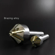 Countersink Drill Bit High Speed Steel Carbide Blade Chamfering Milling Tool