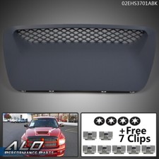 Hood Scoop Molding Bezel 4 Retainer Nuts Fit For 04-05 Dodge Ram 1500 Srt Black