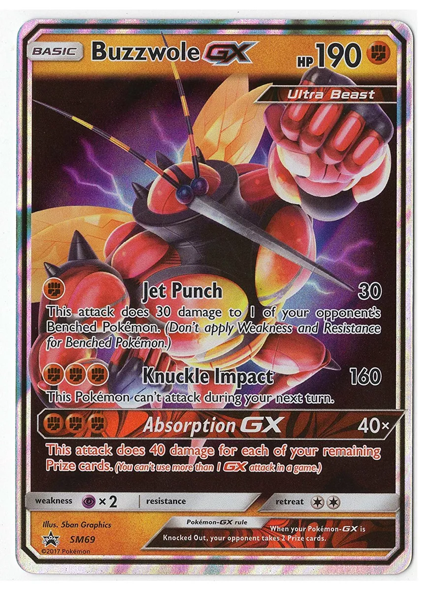 Pokémon Card Database - SM Promos - #69 Buzzwole GX