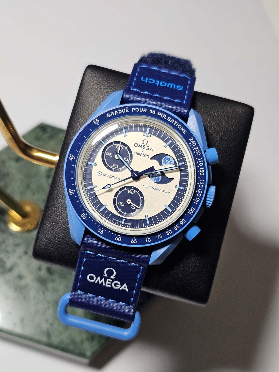 Omega x Swatch Mission to the Super Blue Moon Moonphase Omega x Swatch Mission to the Super Blue Moon Moonphase