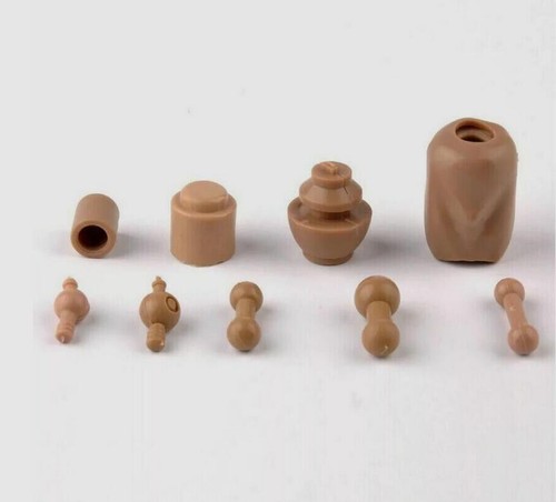 9Pcs 1/6 Scale Universal Neck Joint Connector Fit 12" Head Sculpt Hot Toys Body - Picture 11 of 14