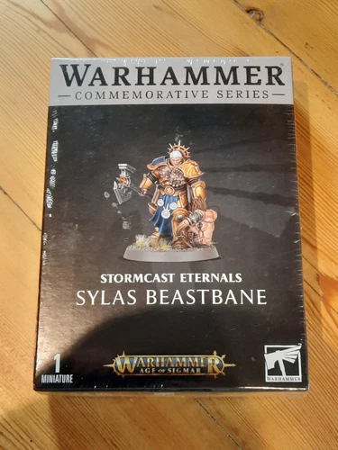 Warhammer Commemorative Series Stormcast Ethernals Sylas Beastbane BNIB