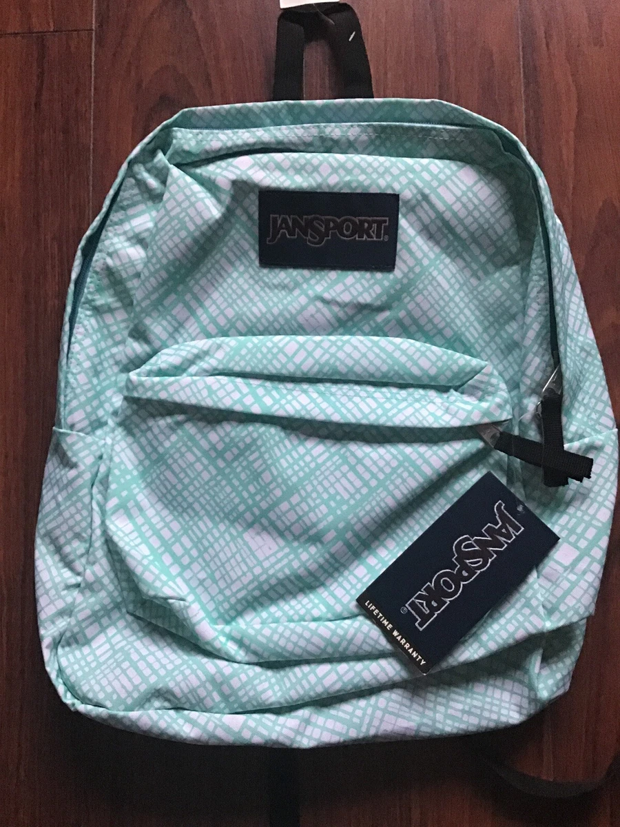 Jansport big student backpack aqua clearance dash