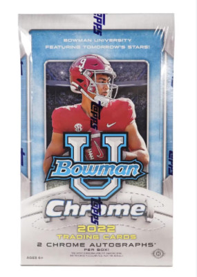 2022 Bowman University Chrome Football *** YOU PICK 50% OFF 2+ CARDS***