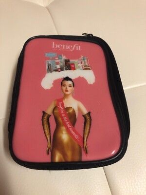 flight traveling makeup bag PACKISM TSA Approved Toiletry - Clear Bag for Travel, Rose Pink Made to nest within each other for easy storage Benefit Makeup Bag Togo Travel
