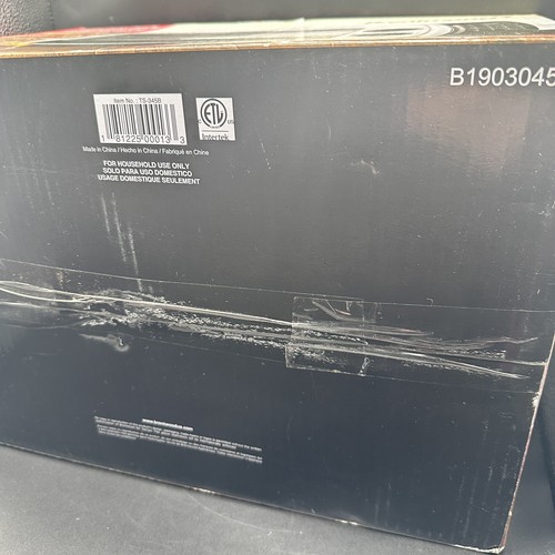 Brentwood TS-345B Toaster Oven Black Stainless 4 Slice Timer Temperature Control - Picture 8 of 14