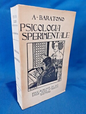 Adelchi Baratono, Fundamentals of Experimental Psychology. Enrico Morselli. 1906