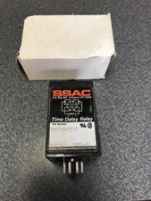 SSAC Time Delay Relay TRM120A2Y10, 120VAC, 10 Amperes