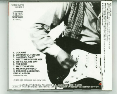 ERIC CLAPTON Slowhand JAPAN CD P33W-50003 OBI s7678 | eBay