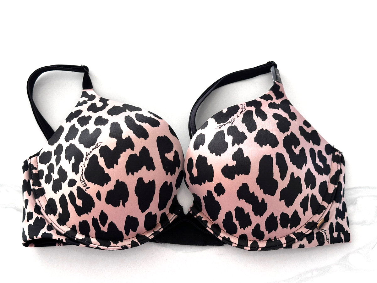 Victoria's Secret Bombshell Add-2-Cup Push-Up Bra Leopard | eBay