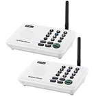 Wuloo 10Channel Call ALL FM Wireless Intercom System for Home Room 1Mile Talking