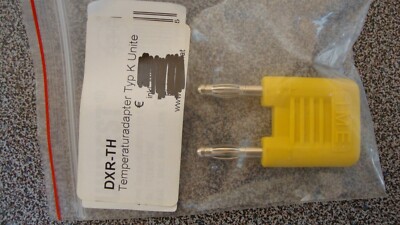 TME DXR-TH Typ K Thermoelement-Stecker Messgerät Temperaturadapter