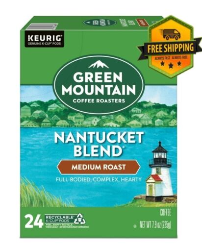 Green Mountain Kaffeeröster, Nantucket Mischung Medium Röstung K-Tasse 24 Stück