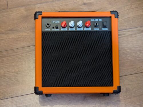 DEFEKT 3rd Avenue GA-15E 15 Watt E-Gitarrenverstärker 15W Verstärker orange LESEN - Bild 2 von 13
