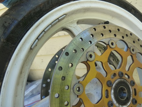 Front wheel tire rotors Marchesini S4R Monster RS 05 Ducati #P16 - Picture 6 of 9