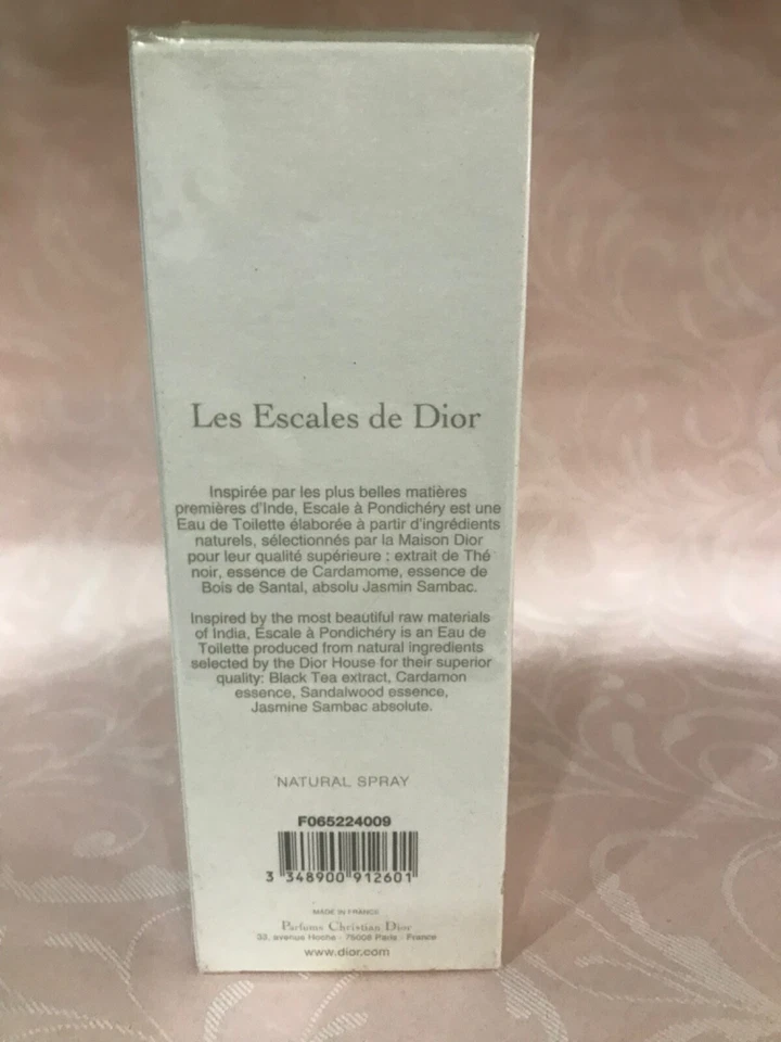 Dior Escale a Ponchidery edt 125 ml nuevo sellado descontinuado raro Foto 2 de 3