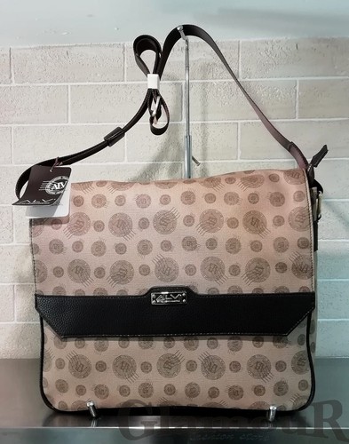 Alviero Martini ALV Andare Lontano Viaggiando borsa messanger porta pc  unisex | eBay