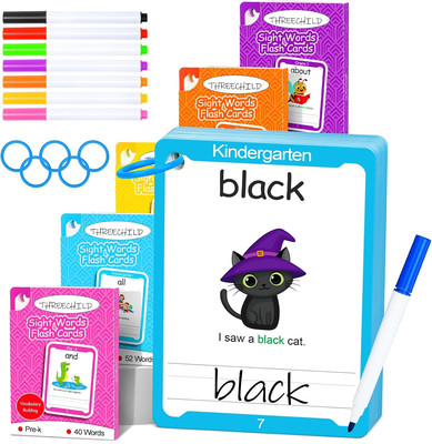 Dolch Sight Words Flash Cards - Essential Learning Tools for Kids