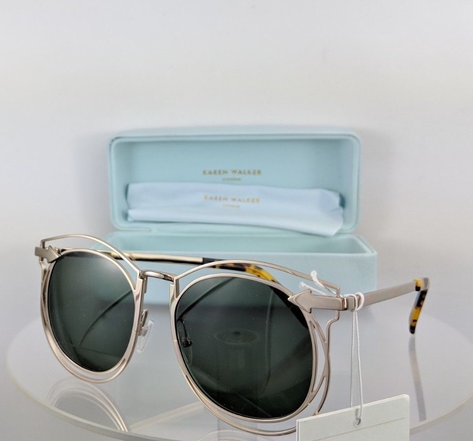 Brand New Authentic Karen Walker Sunglasses Simone Gold  display picture 2