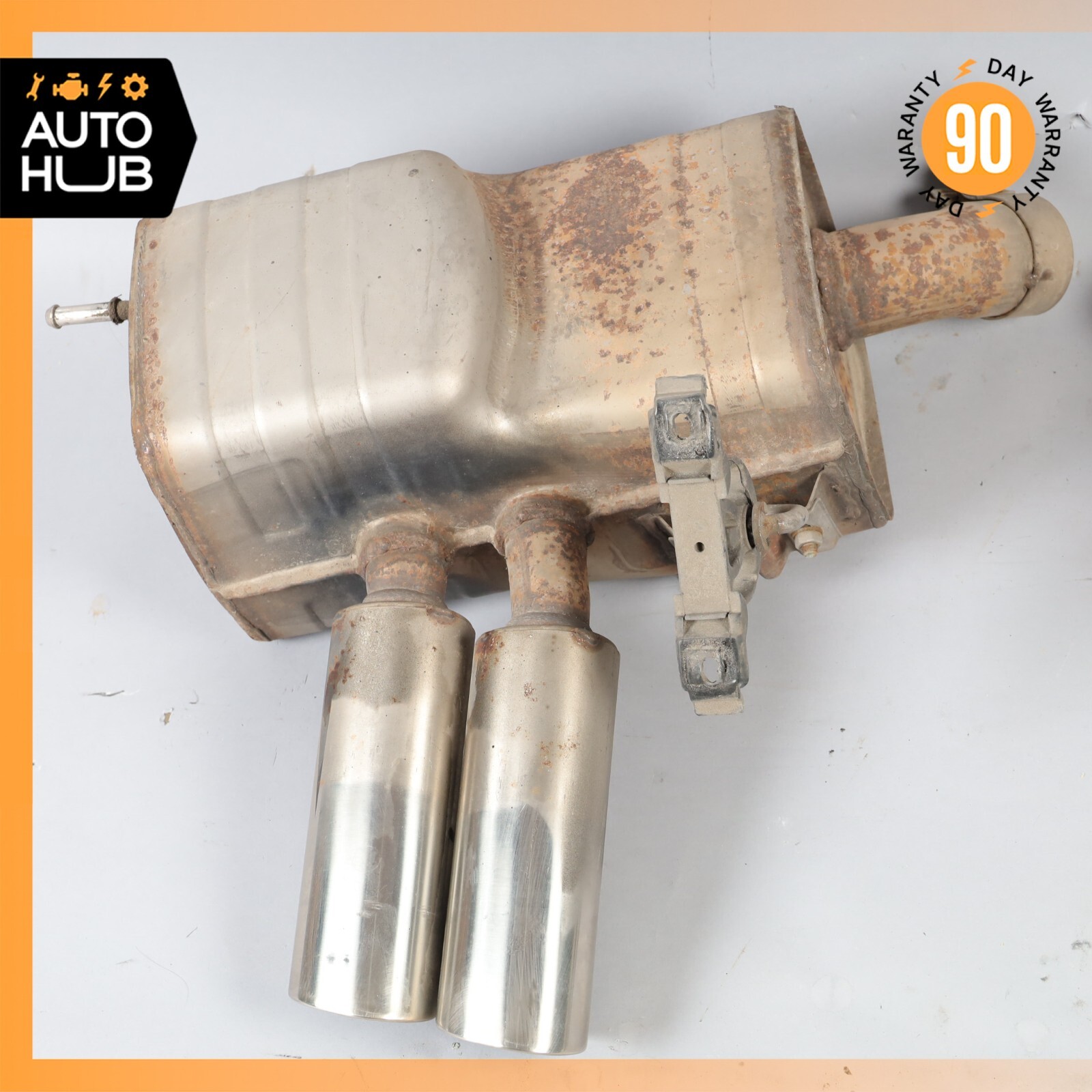 02-07 Maserati Spyder 4200 M138 Exhaust Muffler Quad Tips Left and Right OEM 49k