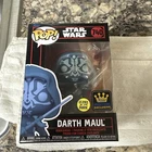 Funko Pop Star Wars Darth Maul Holo GITD 740 Specialty Series Exclusive Protectr