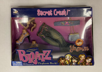 2003 Bratz SECRET CRUSH! YASMIN Fashion Pack by MGA_264453_NRFB